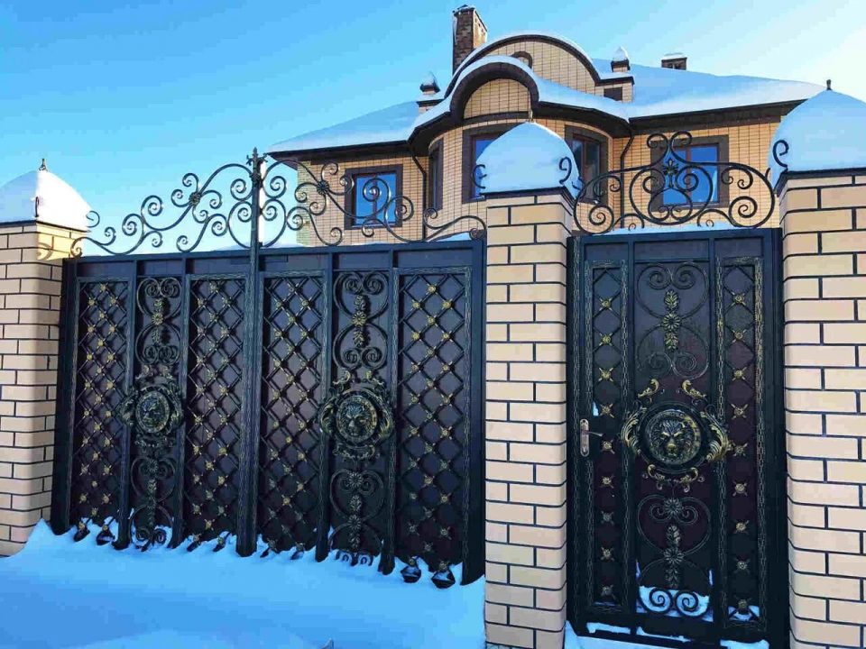 кованые калитки