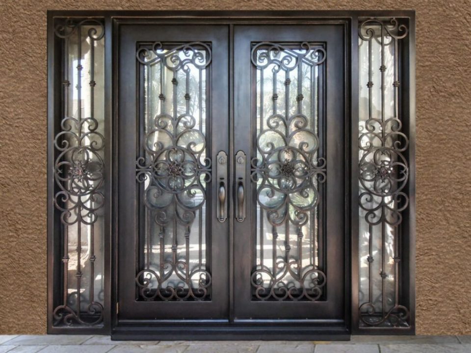 кованые двери