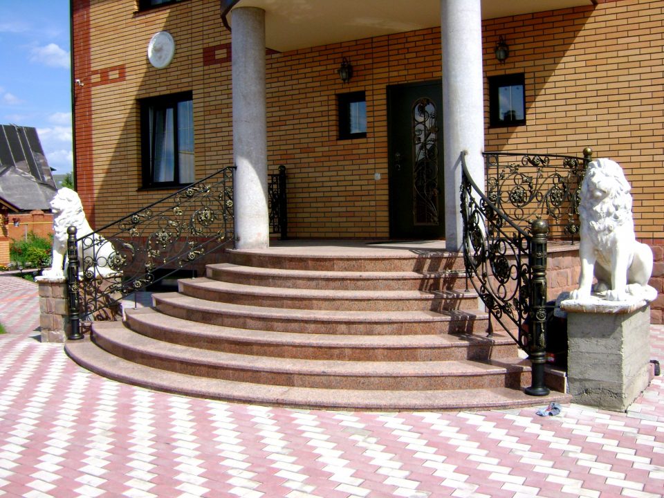 кованная лестница