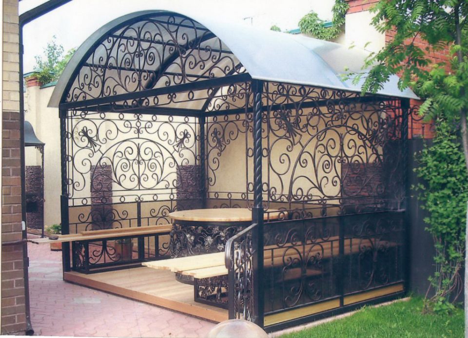 кованые беседки