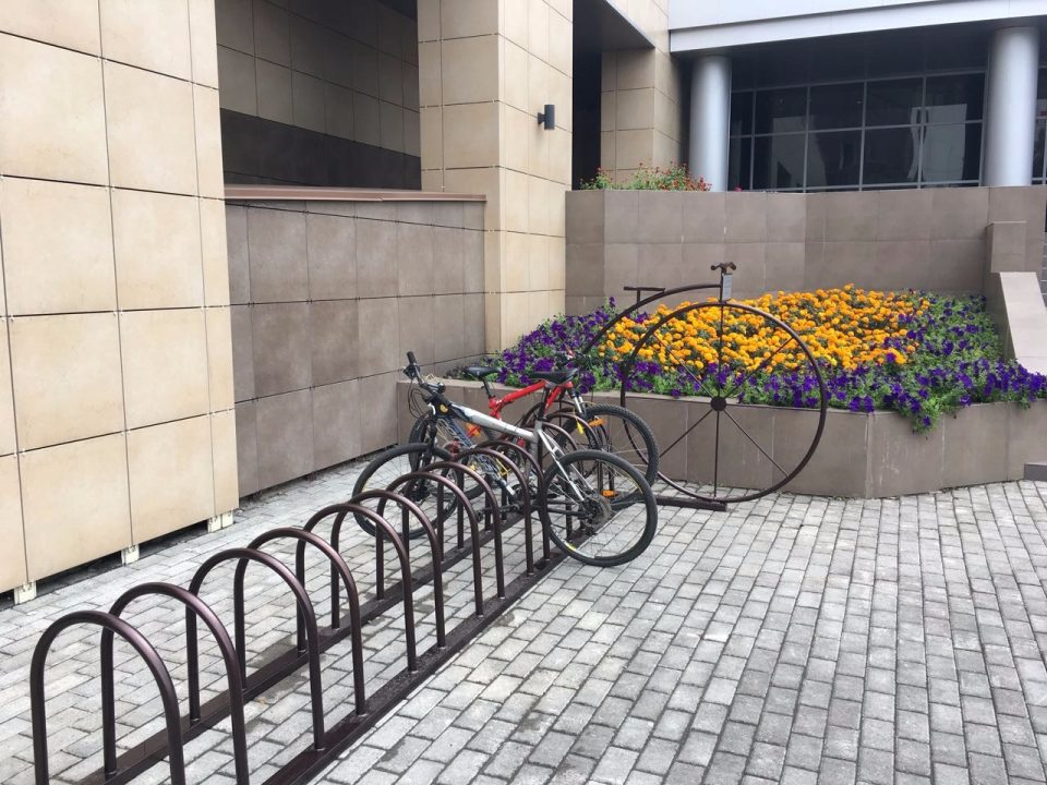 Кованые велопарковки на заказ