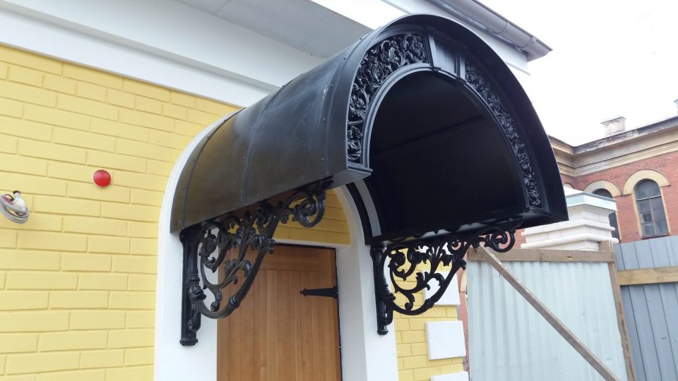 кованые навесы