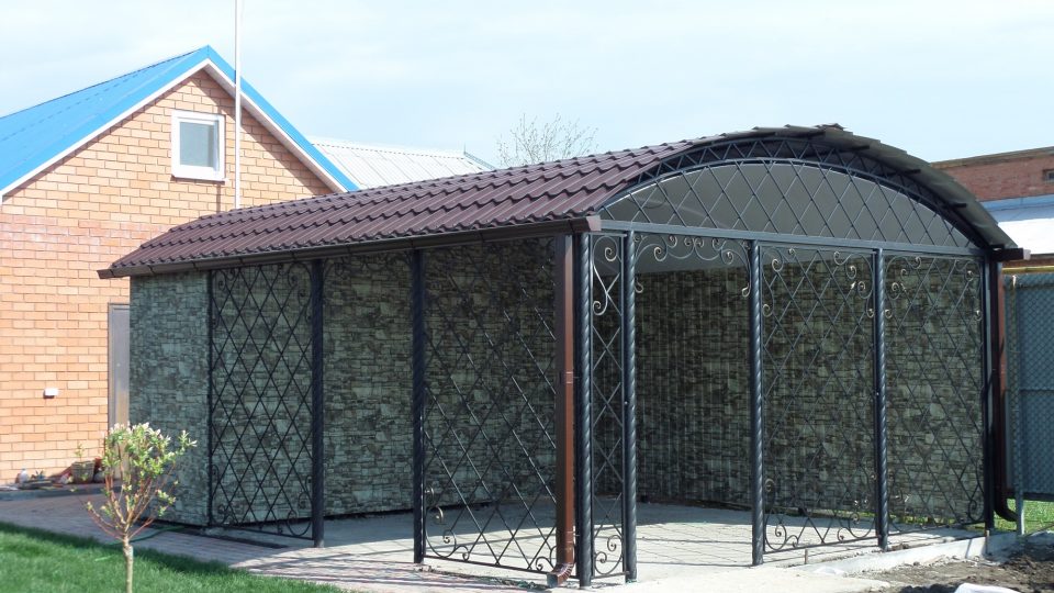 кованые козырьки