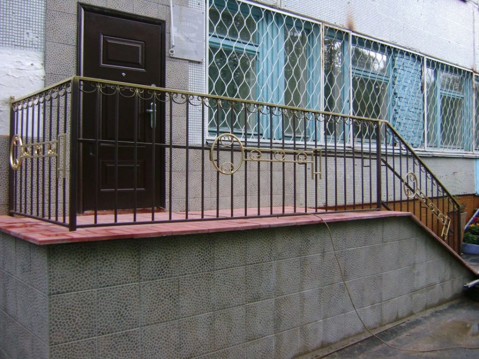 кованые лестницы на улице